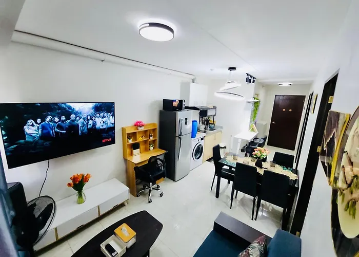 Apartment Spacious 3br 42 Sqm Washer Netflix 500mbps 15pax