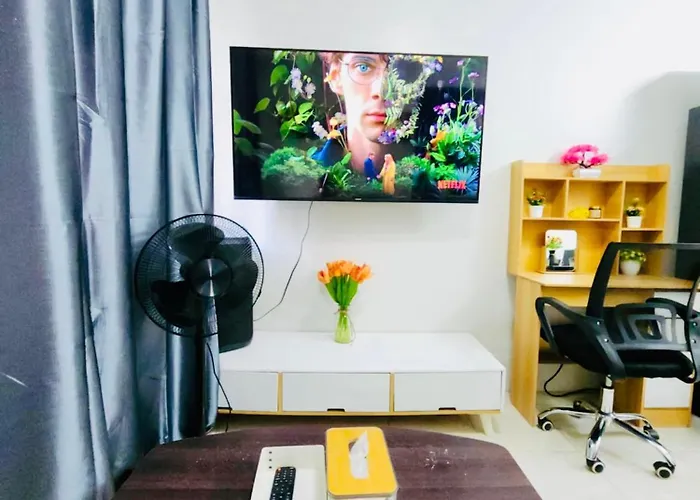 Spacious 3br 42 Sqm Washer Netflix 500mbps 15pax Apartment *